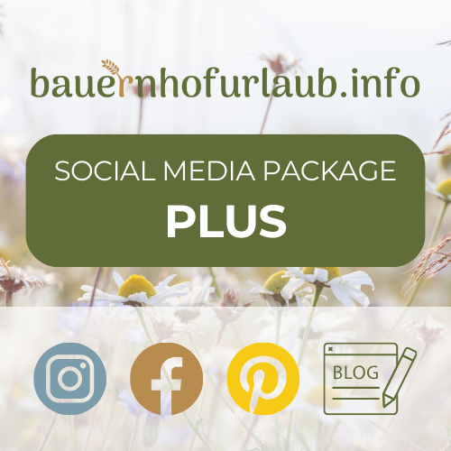 bauernhoflurlaub.info Social Media Package PLUS